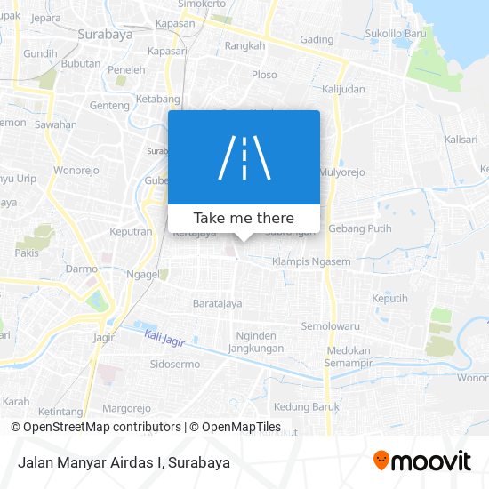 Jalan Manyar Airdas I map