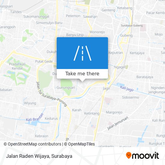 Jalan Raden Wijaya map