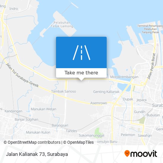 Jalan Kalianak 73 map