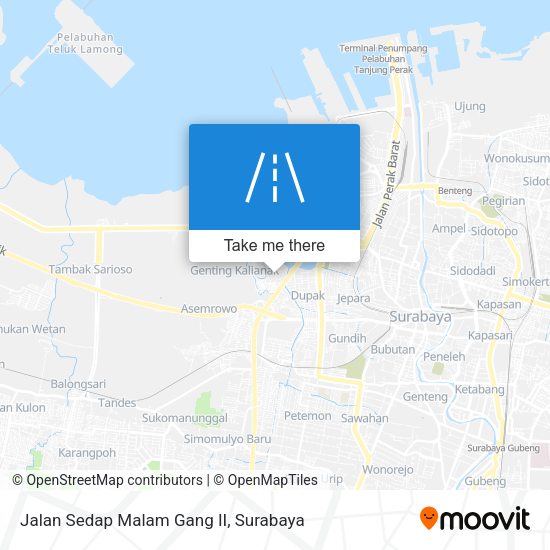 Jalan Sedap Malam Gang II map