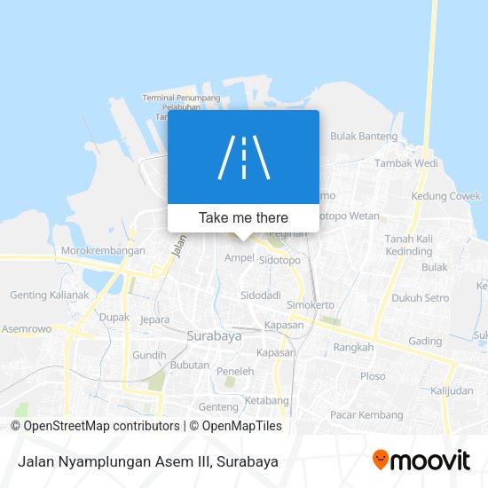 Jalan Nyamplungan Asem III map