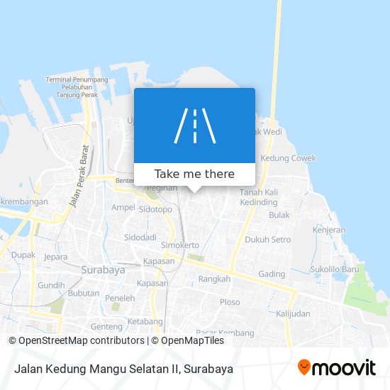 Jalan Kedung Mangu Selatan II map