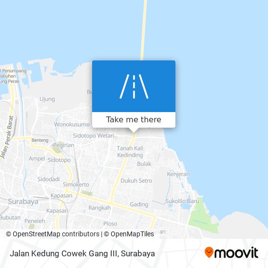 Jalan Kedung Cowek Gang III map