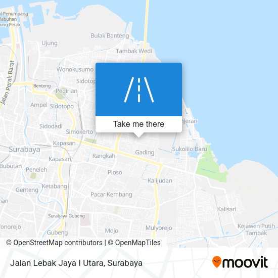 Jalan Lebak Jaya I Utara map