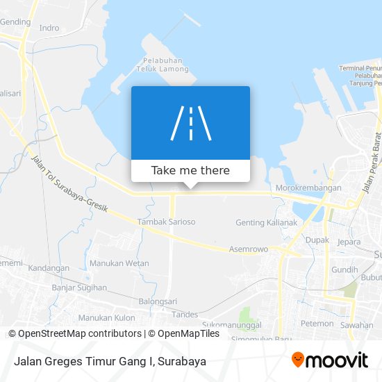 Jalan Greges Timur Gang I map