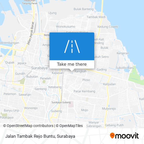 Jalan Tambak Rejo Buntu map