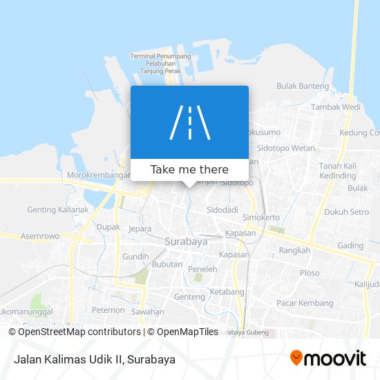 Jalan Kalimas Udik II map