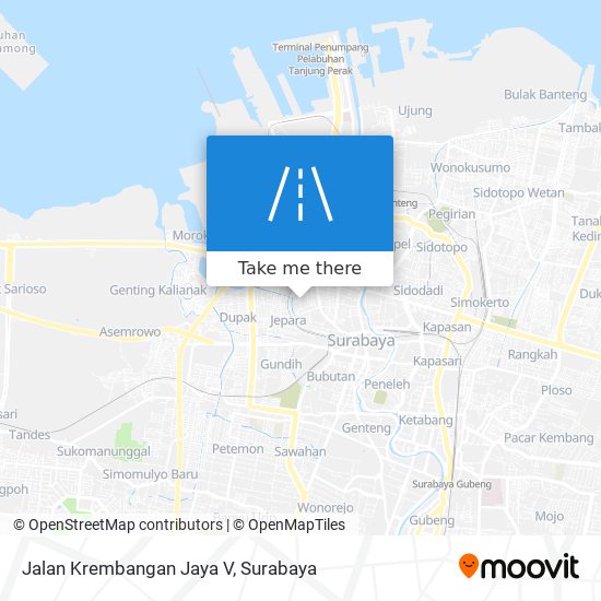 Jalan Krembangan Jaya V map