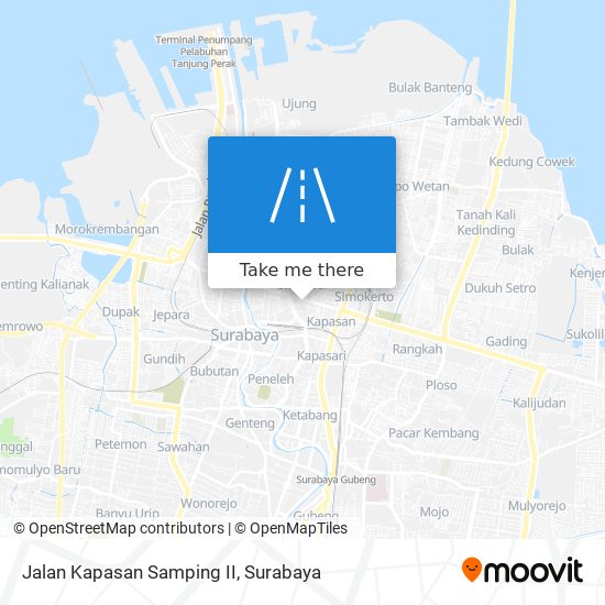 Jalan Kapasan Samping II map