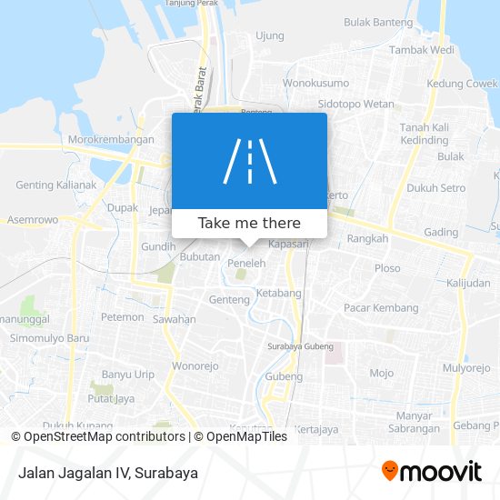 Jalan Jagalan IV map