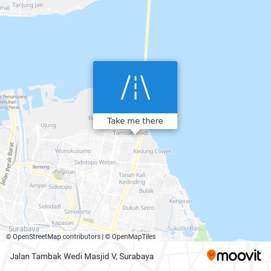 Jalan Tambak Wedi Masjid V map