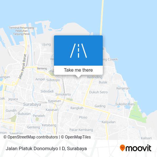 Jalan Platuk Donomulyo I D map