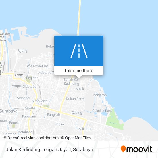 Jalan Kedinding Tengah Jaya I map