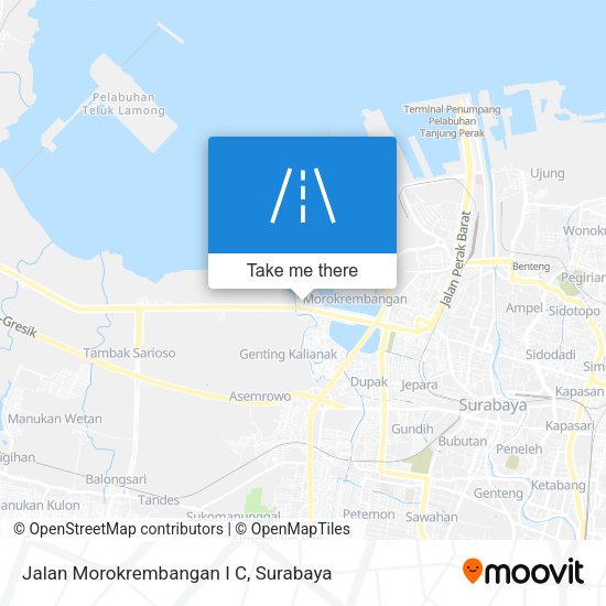 Jalan Morokrembangan I C map