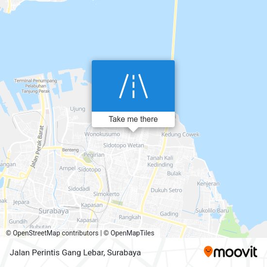 Jalan Perintis Gang Lebar map