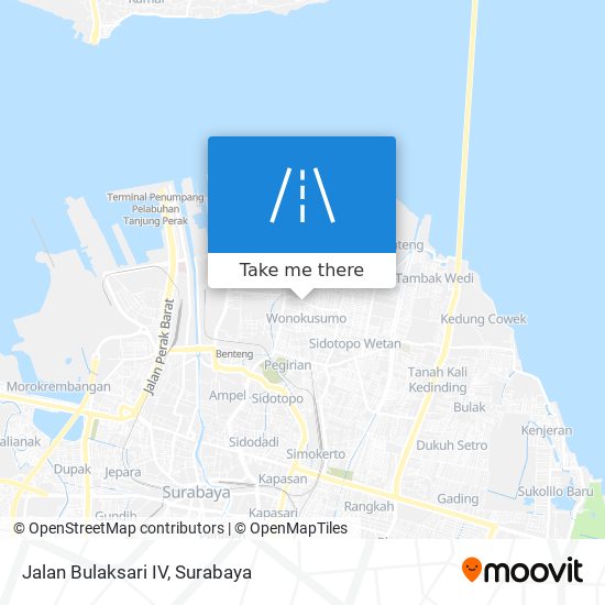Jalan Bulaksari IV map