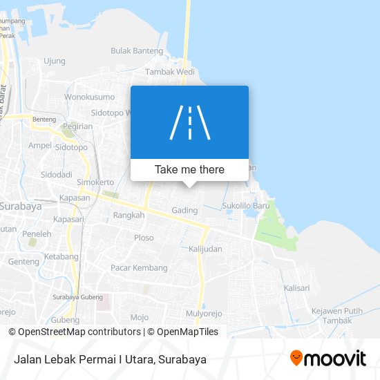 Jalan Lebak Permai I Utara map