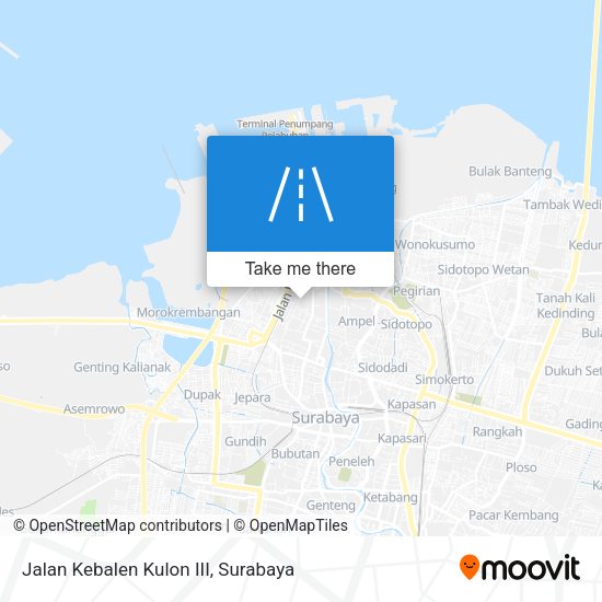 Jalan Kebalen Kulon III map