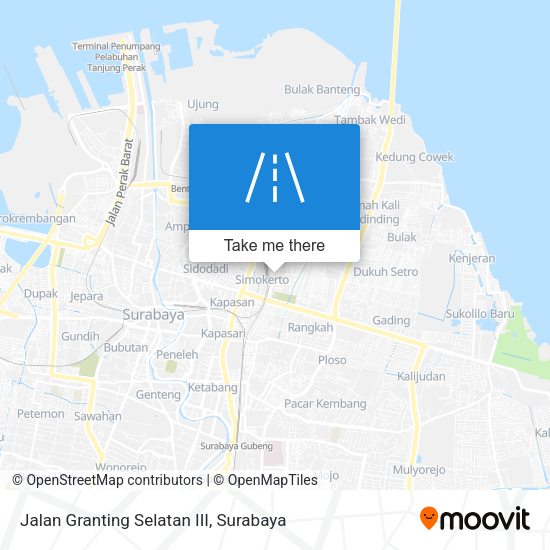 Jalan Granting Selatan III map