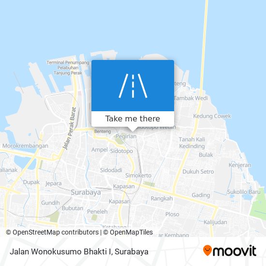 Jalan Wonokusumo Bhakti I map