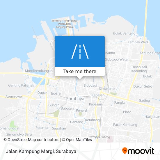 Jalan Kampung Margi map