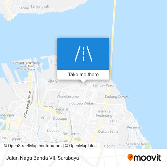 Jalan Naga Banda VII map