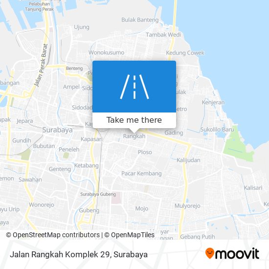 Jalan Rangkah Komplek 29 map