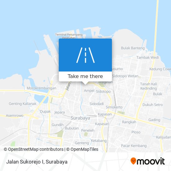 Jalan Sukorejo I map