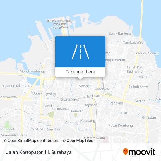 Jalan Kertopaten III map