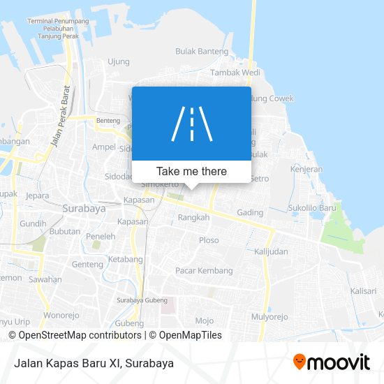 Jalan Kapas Baru XI map