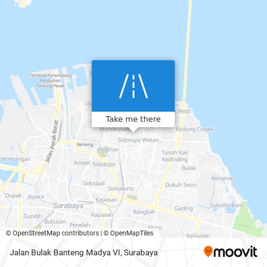 Jalan Bulak Banteng Madya VI map