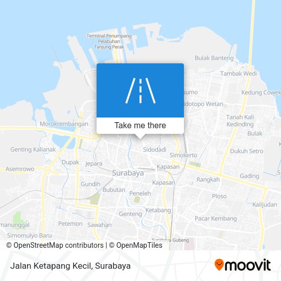 Jalan Ketapang Kecil map