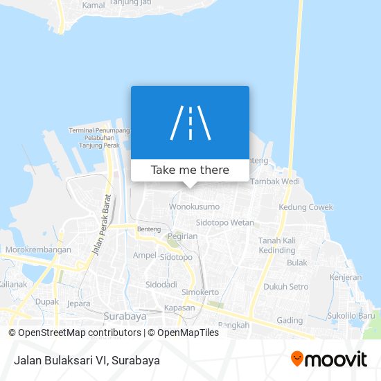 Jalan Bulaksari VI map