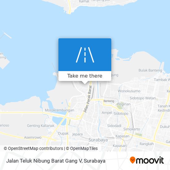 Jalan Teluk Nibung Barat Gang V map