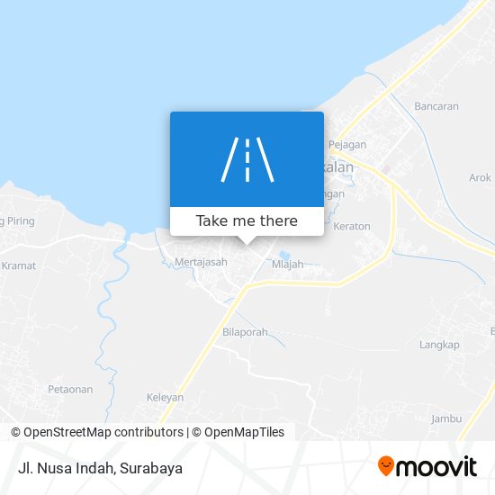 Jl. Nusa Indah map