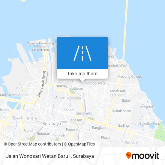 Jalan Wonosari Wetan Baru I map