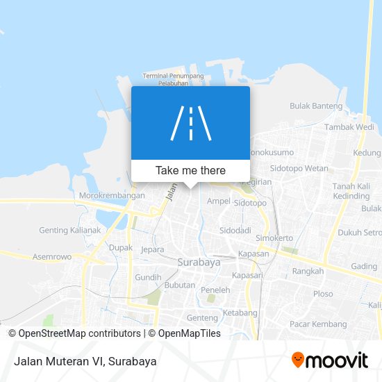 Jalan Muteran VI map