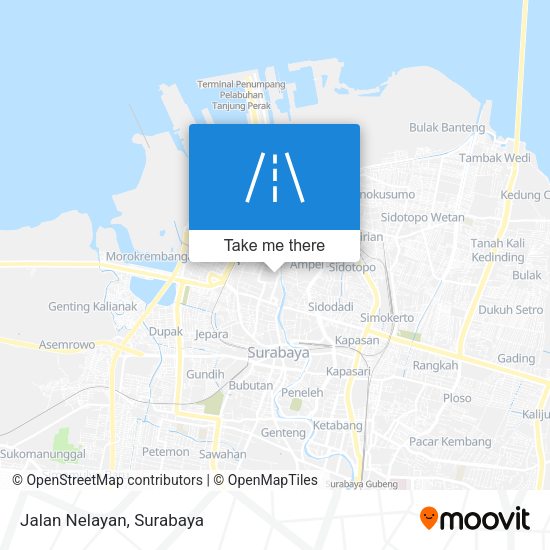 Jalan Nelayan map