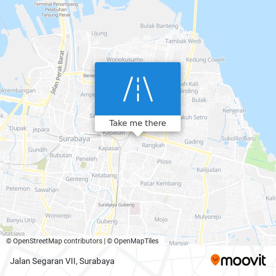 Jalan Segaran VII map