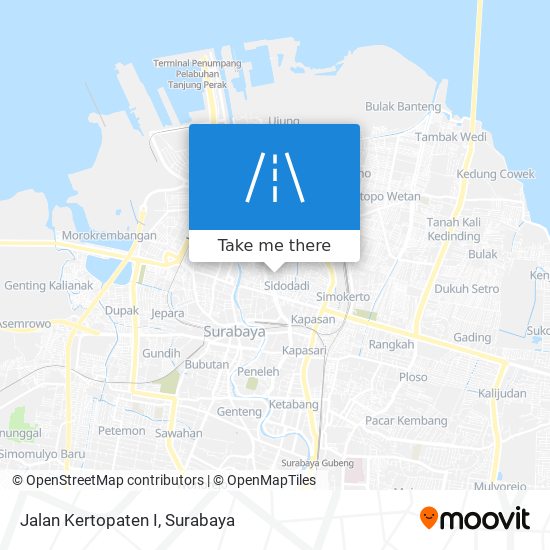 Jalan Kertopaten I map