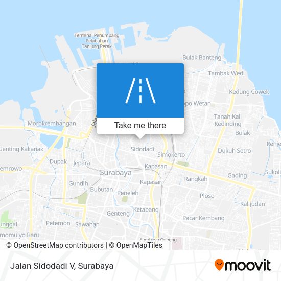 Jalan Sidodadi V map