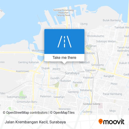 Jalan Krembangan Kecil map