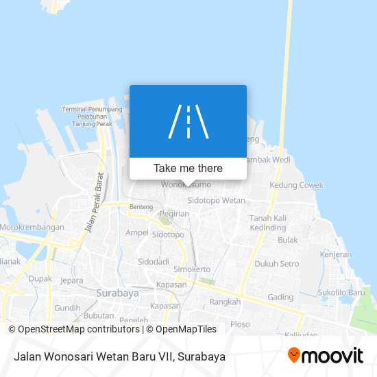 Jalan Wonosari Wetan Baru VII map