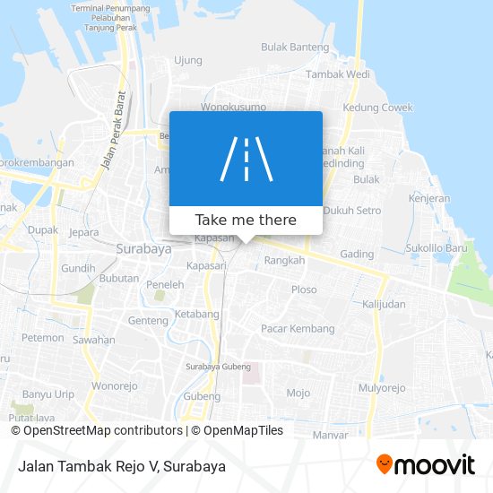 Jalan Tambak Rejo V map