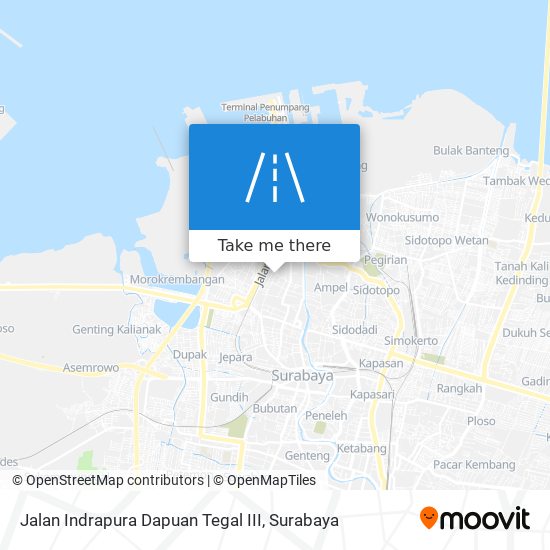 Jalan Indrapura Dapuan Tegal III map
