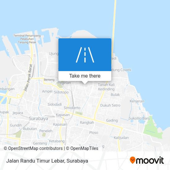 Jalan Randu Timur Lebar map