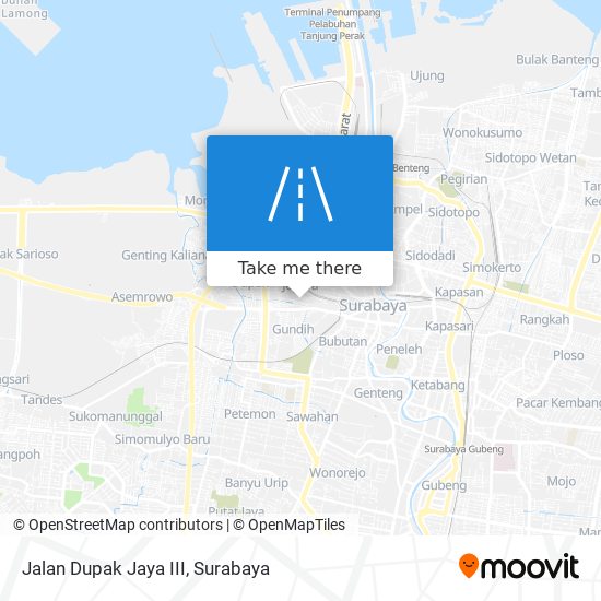 Jalan Dupak Jaya III map