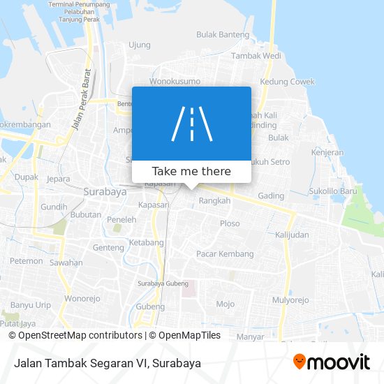 Jalan Tambak Segaran VI map