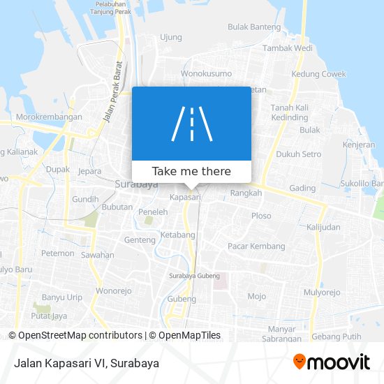 Jalan Kapasari VI map