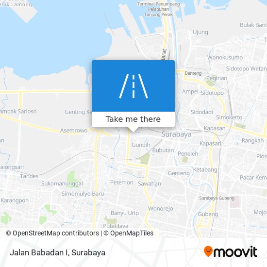 Jalan Babadan I map